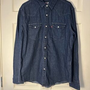 Levi's Denim Button-Up Shirt